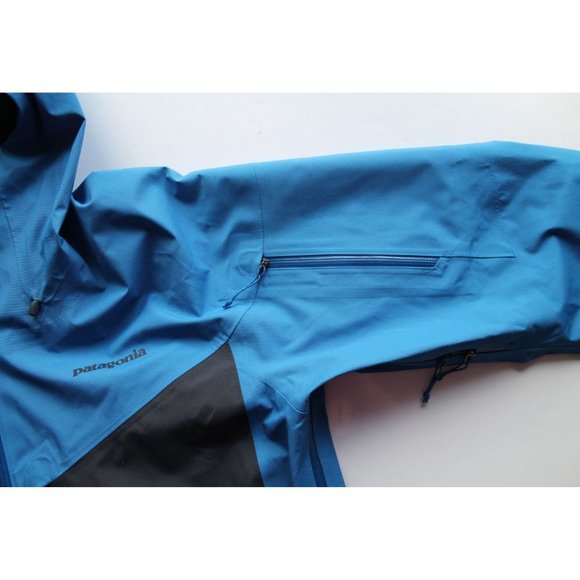 Patagonia SnowDrifter Jacket Andes Blue Size Small Shell - Picture 4 of 10